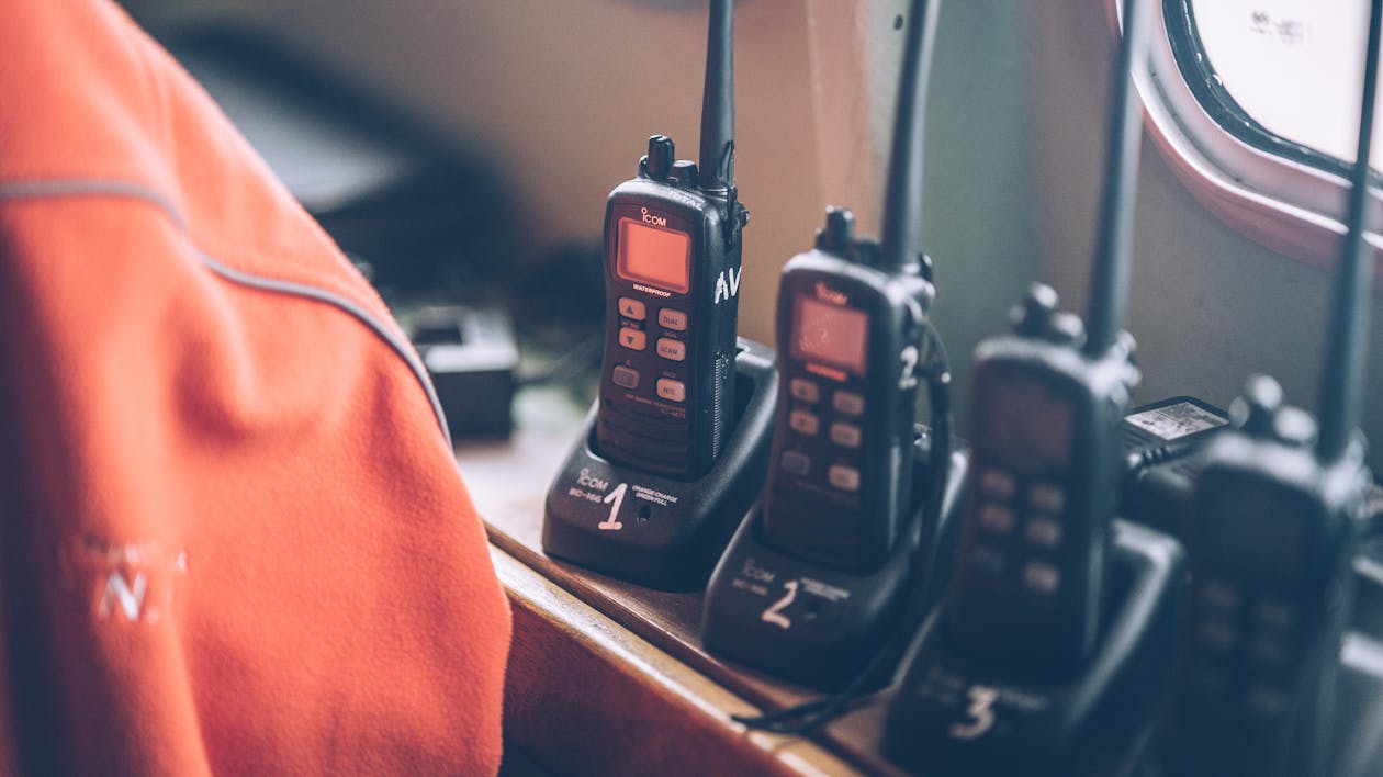 Handheld two-way radios for emergency communications